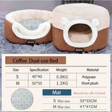 Couchage chat modulable - Coffee Bed and Mat / M 50x50x36cm 
