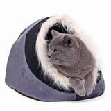 Couchage Cozy pour chat - Bleu - couchage