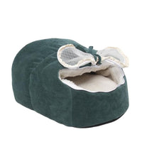 Coussin de couchage pour chat douillet - Vert / 30x20x18cm -