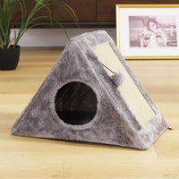 Griffoir avec niche pour chat | La boutique du Maine Coon