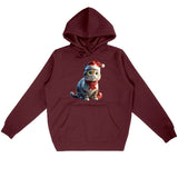 Hoodie Chat Noel - La boutique du Maine Coon
