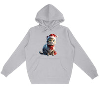 Hoodie Chat Noel - La boutique du Maine Coon