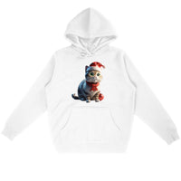 Hoodie Chat Noel - La boutique du Maine Coon