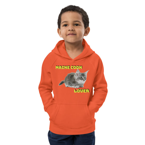 Sweat à capuche pour enfants Maine Coon Lover - Vêtements