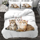 Parure de lit chatons - Parure de lit | La boutique du Maine Coon