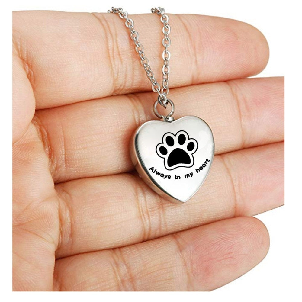 Pendentif coeur urne funéraire - Urnes funéraires