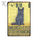 Plaque métal déco chat Maine Coon - Plaque décorative | La boutique du Maine Coon