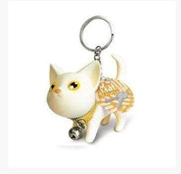 Porte-clefs avec un charmant chat en 3D - Porte-clefs | La boutique du Maine Coon