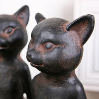 Statue chats en résine 27 cm - Statue | La boutique du Maine Coon