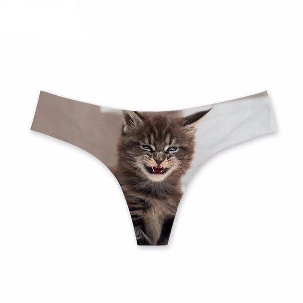 String chat pour femme - String | La boutique du Maine Coon