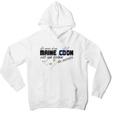 Sweat Maine Coon à capuche </br>"Coeur de Maine Coon" Exclusif homme/femme - Sweat | La boutique du Maine Coon
