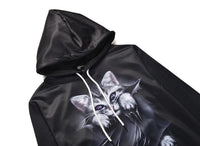 Sweatshirt à capuche chaton - Sweat | La boutique du Maine Coon