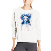Sweatshirt chat artistique - Sweat | La boutique du Maine Coon