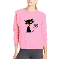 Sweatshirt chat cartoon - Sweat | La boutique du Maine Coon