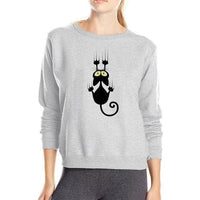 Sweatshirt chat qui glisse - Sweat | La boutique du Maine Coon