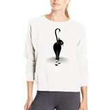 Sweatshirt trace de pattes - Sweat | La boutique du Maine Coon