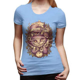 T-shirt chat Cheshire moulant - T-shirt | La boutique du Maine Coon