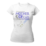 T-shirt chat Game of Thrones ajusté Mother of Cats pour 