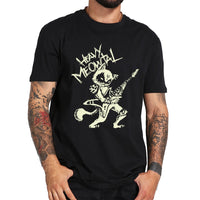 T-shirt chat guitariste Hard Rock - T-shirt