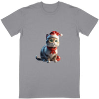 T-shirt Chat Noel - La boutique du Maine Coon