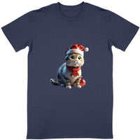 T-shirt Chat Noel - La boutique du Maine Coon