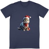 T-shirt Chat Noel - La boutique du Maine Coon
