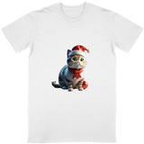 T-shirt Chat Noel - La boutique du Maine Coon