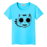 T-shirt chat plongeur - Bleu / 4XL - T-shirt