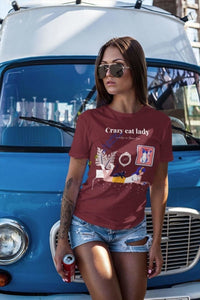 T-shirt Crazy Cat Lady - T-shirt