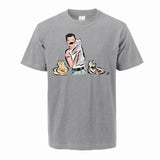 T shirt Freddie et ses chats - Gris / XL - T-shirt