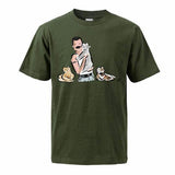 T shirt Freddie et ses chats - Vert / S - T-shirt