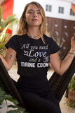 T-shirt Maine Coon All you need is a Maine Coon Exclusif 