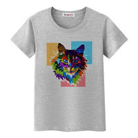 T-shirt Maine Coon coloré - Gris / 4XL - T-shirt
