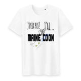 T-shirt Maine Coon homme j’peux pas j’ai Maine Coon Exclusif