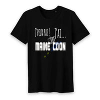 T-shirt Maine Coon j’peux pas j’ai Maine Coon Exclusif - 