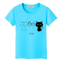 T-shirt United colors of cat - Bleu / M - T-shirt