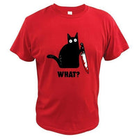 T-shirt What? - Rouge / S - T-shirt