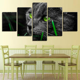 Tableau Chat aux yeux verts - Tableau | La boutique du Maine Coon