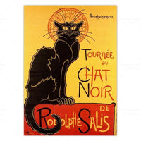 Tableau chat Tournée du Chat Noir | La boutique du Maine Coon