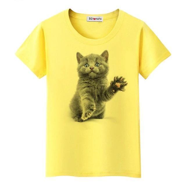 T-shirt Bébé Fille Chat Olive Et Mousse – Taille 6-12 Mois, Neuf Avec étiquettes