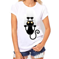 Tee Shirt chat toutes griffes dehors - T-shirt