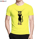 Tee shirt humoristique chat qui glisse et autres motifs - T-shirt | La boutique du Maine Coon