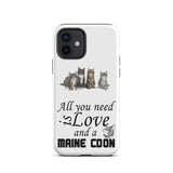 Coque Maine Coon d'iPhone rigide