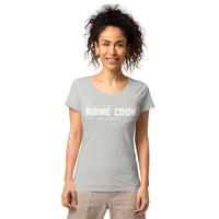T-shirt éco-responsable femme Coeur de Maine Coon - Pure 