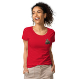 T-shirt éco-responsable Maine Coon - Rouge / S - Vêtements 