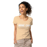 T-shirt éco-responsable femme Coeur de Maine Coon